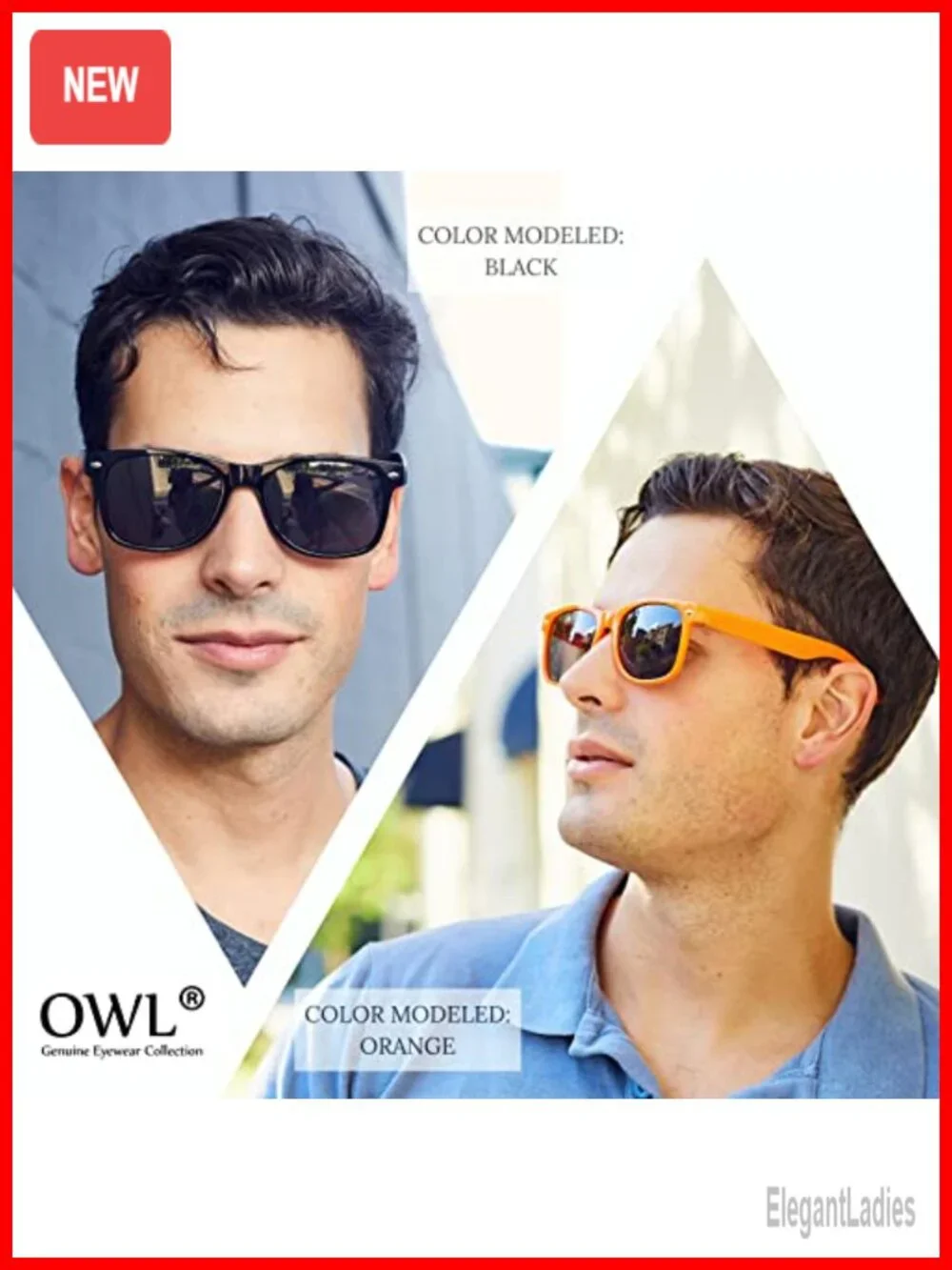 3 Pack Retro Rectangular Sunglasses with UV400 Protection